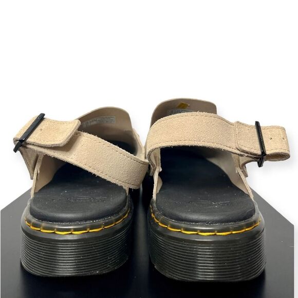 NWOT Dr. Martens Carlson Suede Casual Slingback Mules in Warm Sand/Tan, Size 13 main image 7
